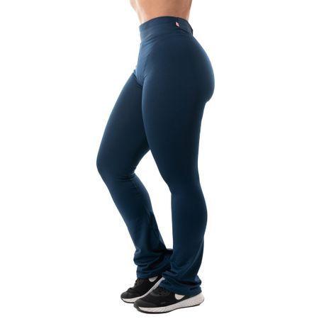 Calça Legging Flare Feminina Cintura Alta