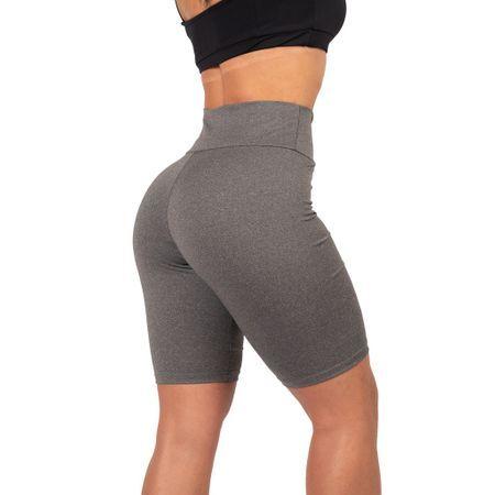 Shorts Legging Feminino Cintura Alta Suplex Academia Corrida