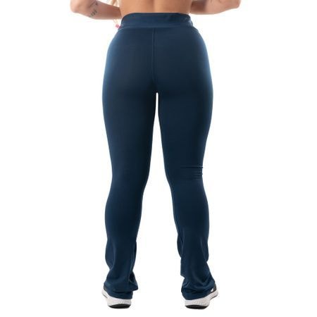 Calça Legging Flare Feminina Cintura Alta