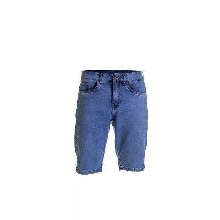 Bermuda Jeans Masculina c/ Elastano