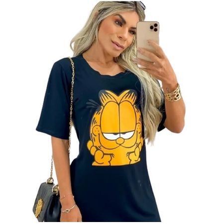 Vestido Camisão Garfield