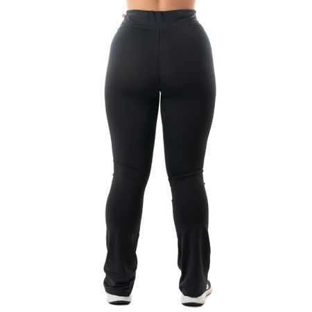 Calça Legging Flare Feminina Cintura Alta