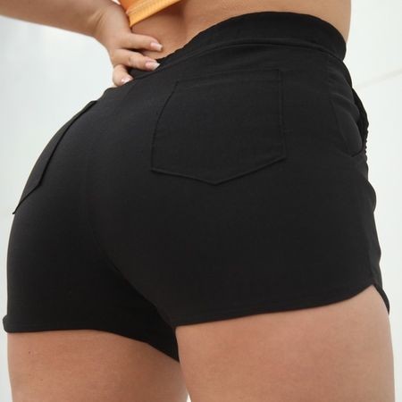 Shorts Bengaline Preto