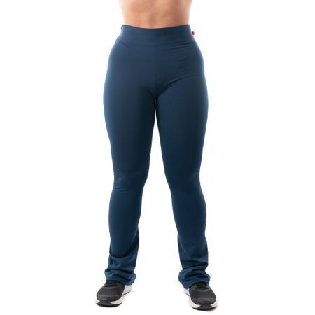 Calça Legging Flare Feminina Cintura Alta